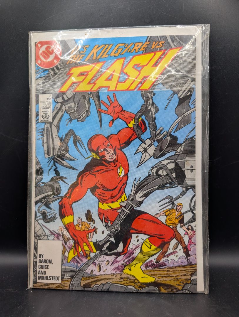 Flash comic book comic book
