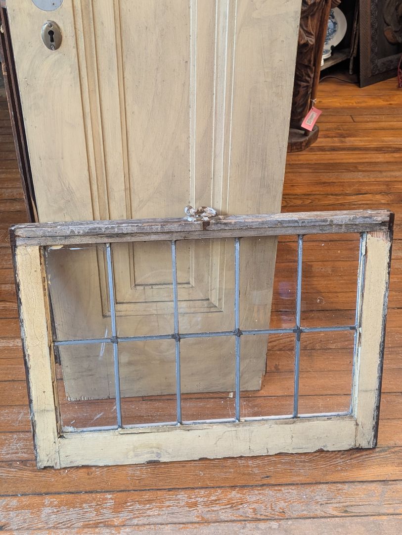 Leaded glass window four sizes available
