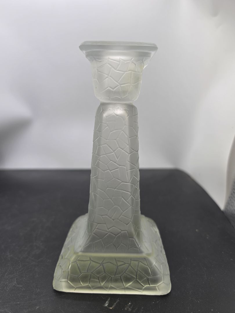 Frosted Candlestick