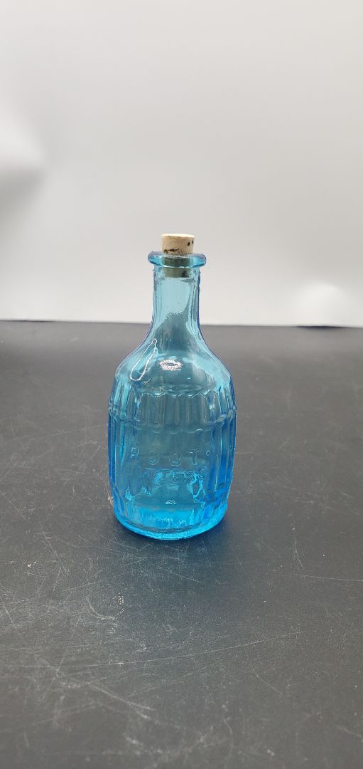 Miniature Blue Root Bitters Bottle