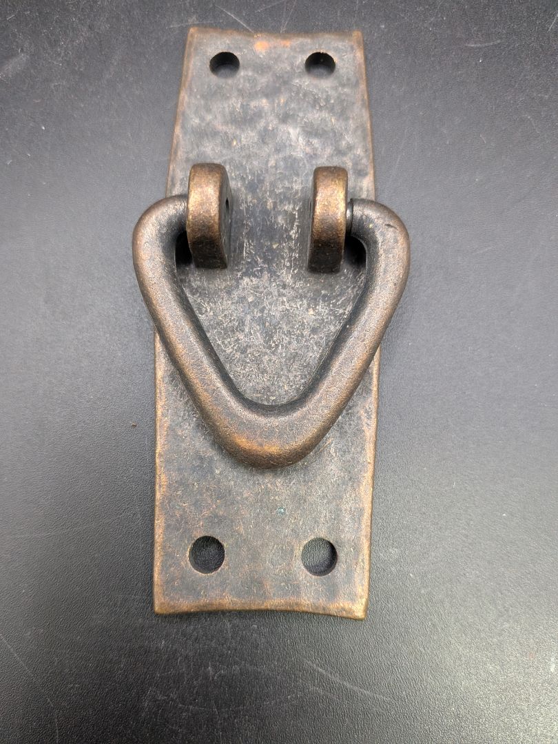 Reproduction Copper toned Mission Drawer Pull