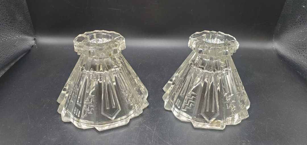 Wigwam Candlestick Holder Pair