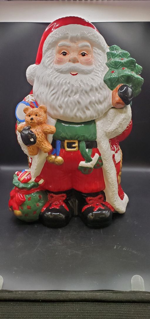 Santa Cookie Jar