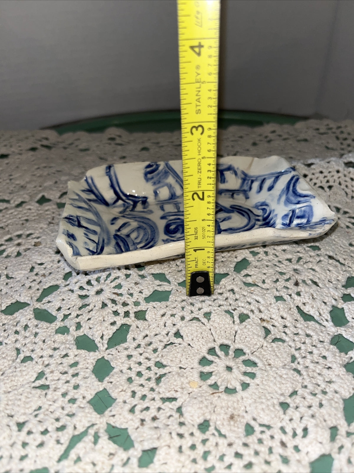 Studio Art Pottery Trinket Dish / Soap Dish USA Made 6”