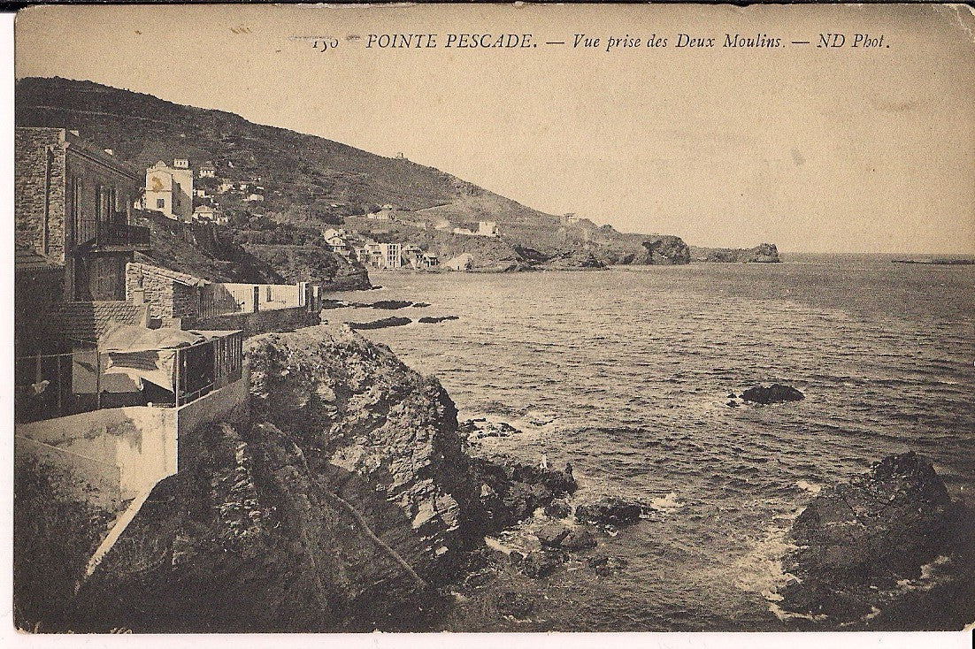 Fonte Pescade Vue Pris des Deux Moulins ND Algeria Postcard
