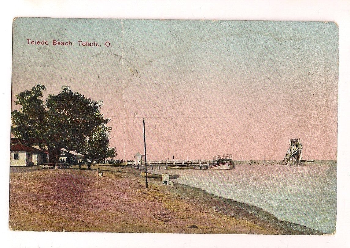Toledo Beach OH Ohio Postcard