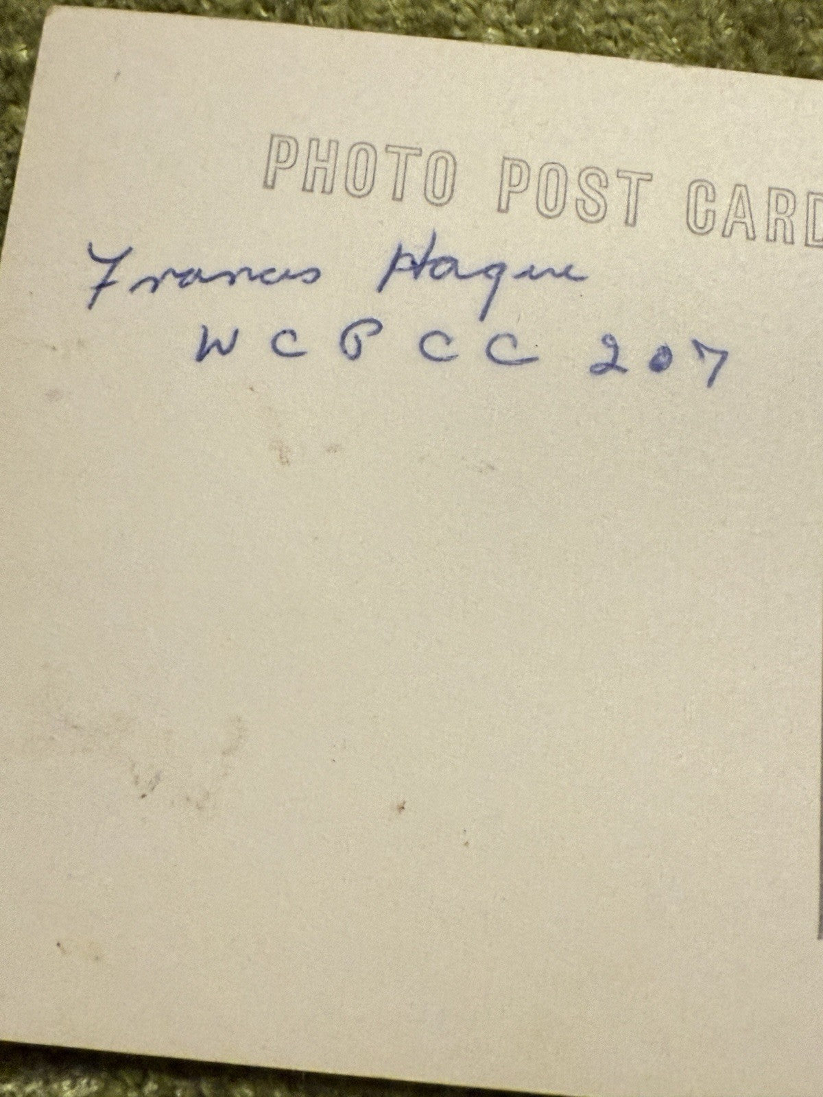 RPPC Real Photo Postcard OLD Russell Steam TRACTOR The Boss Cow