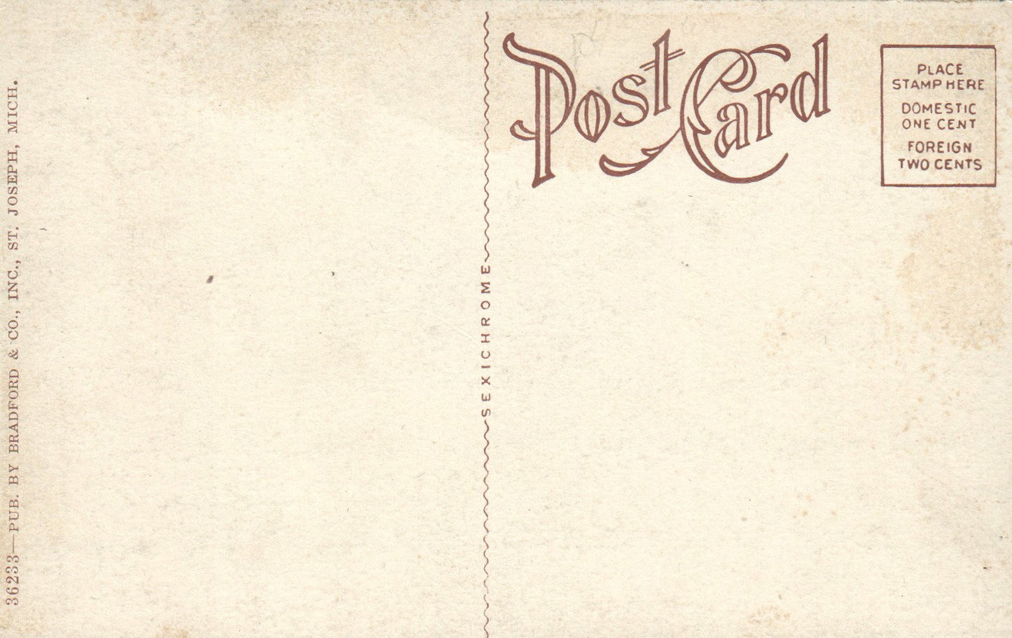 State Street, St. Joseph Michigan Mich MI Postcard