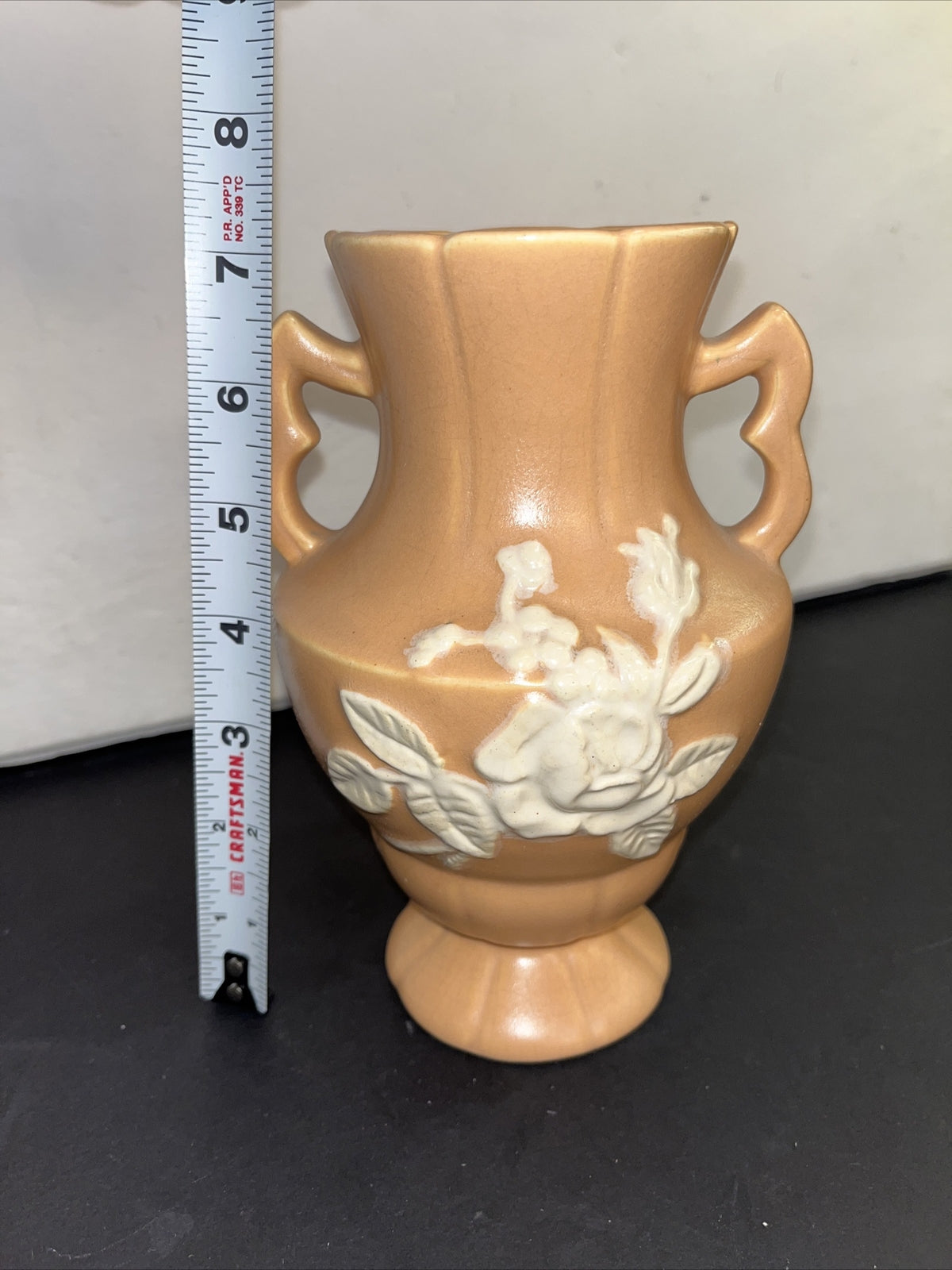 Vintage Weller Pottery Vase/Planter Pink/Peach color