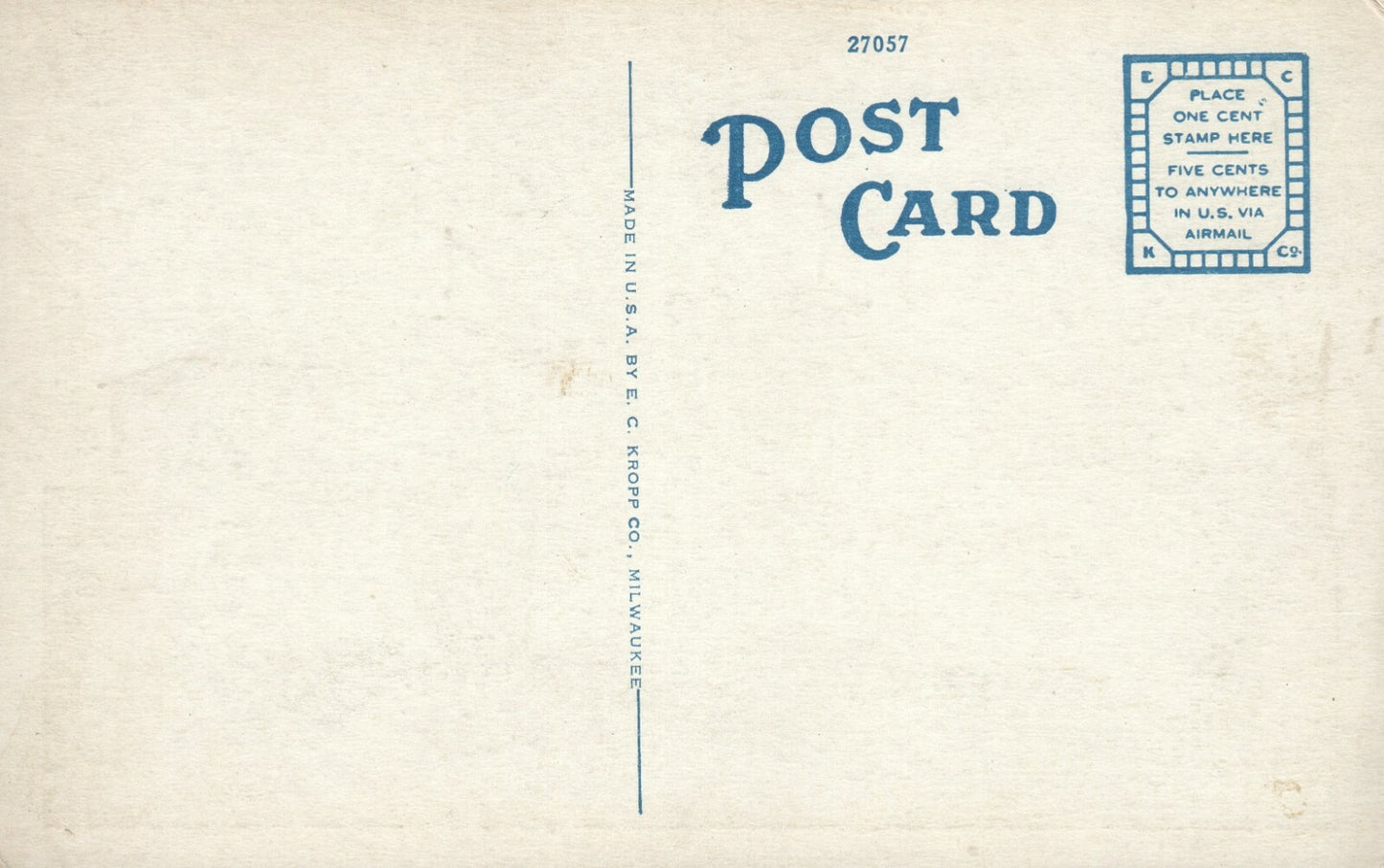 The Ambassador Los Angeles California CA Postcard