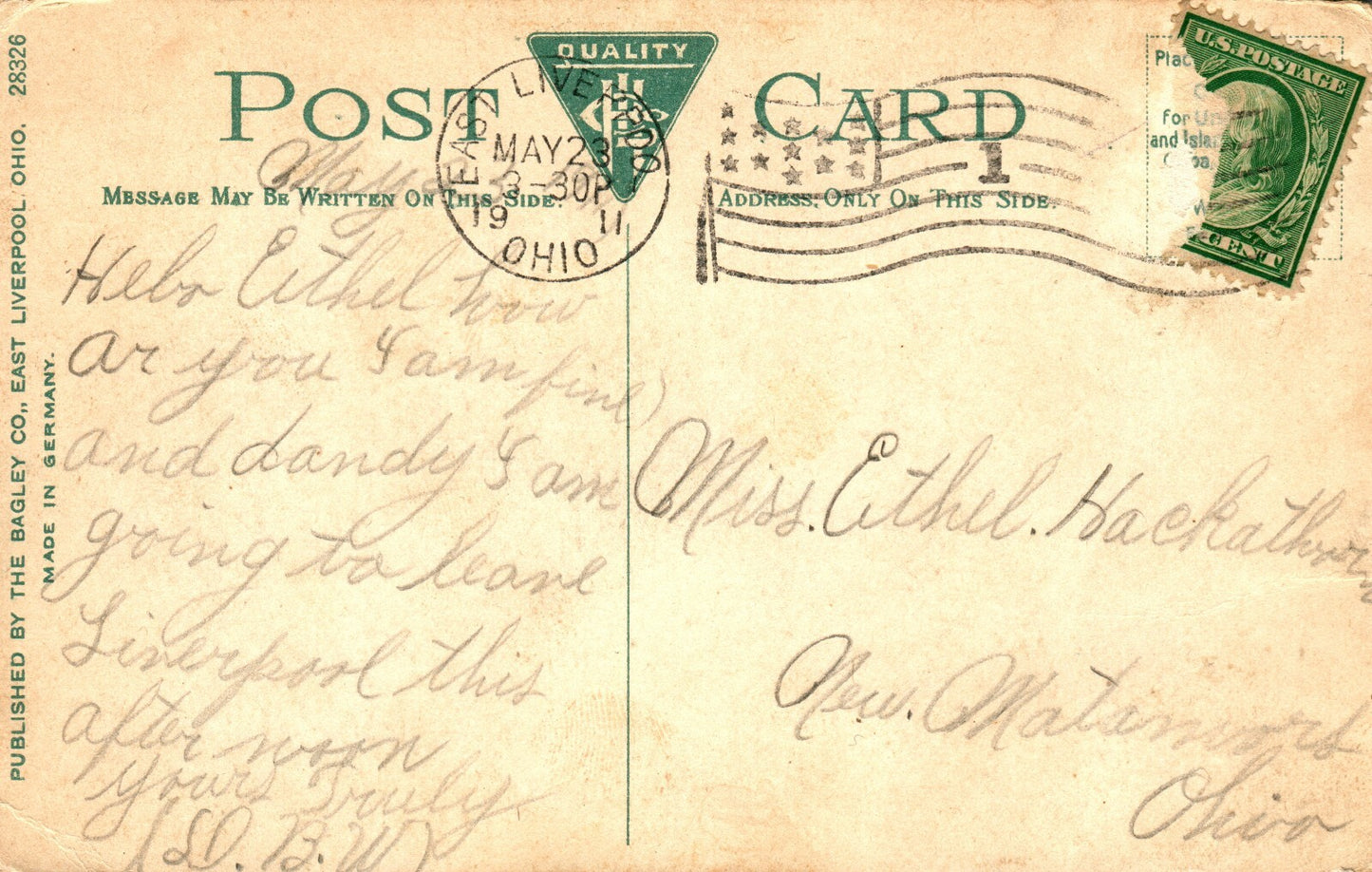 1911 Rock Springs Park Landing on the Lake Boat Dock WV West Virginia Postcard