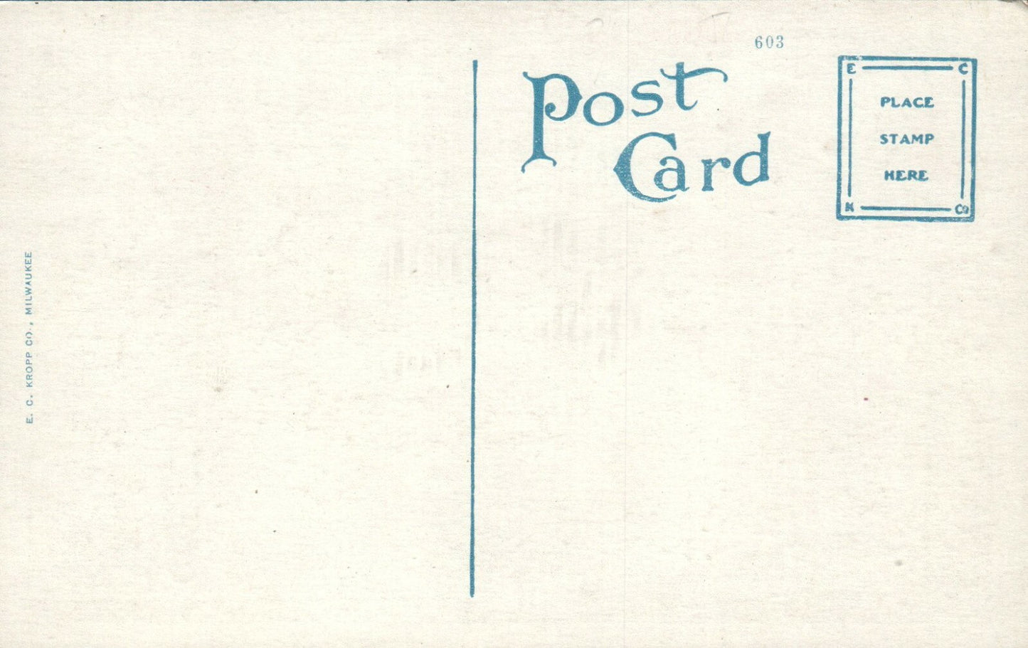 St James hotel Ironwood Michigan Mich MI Postcard