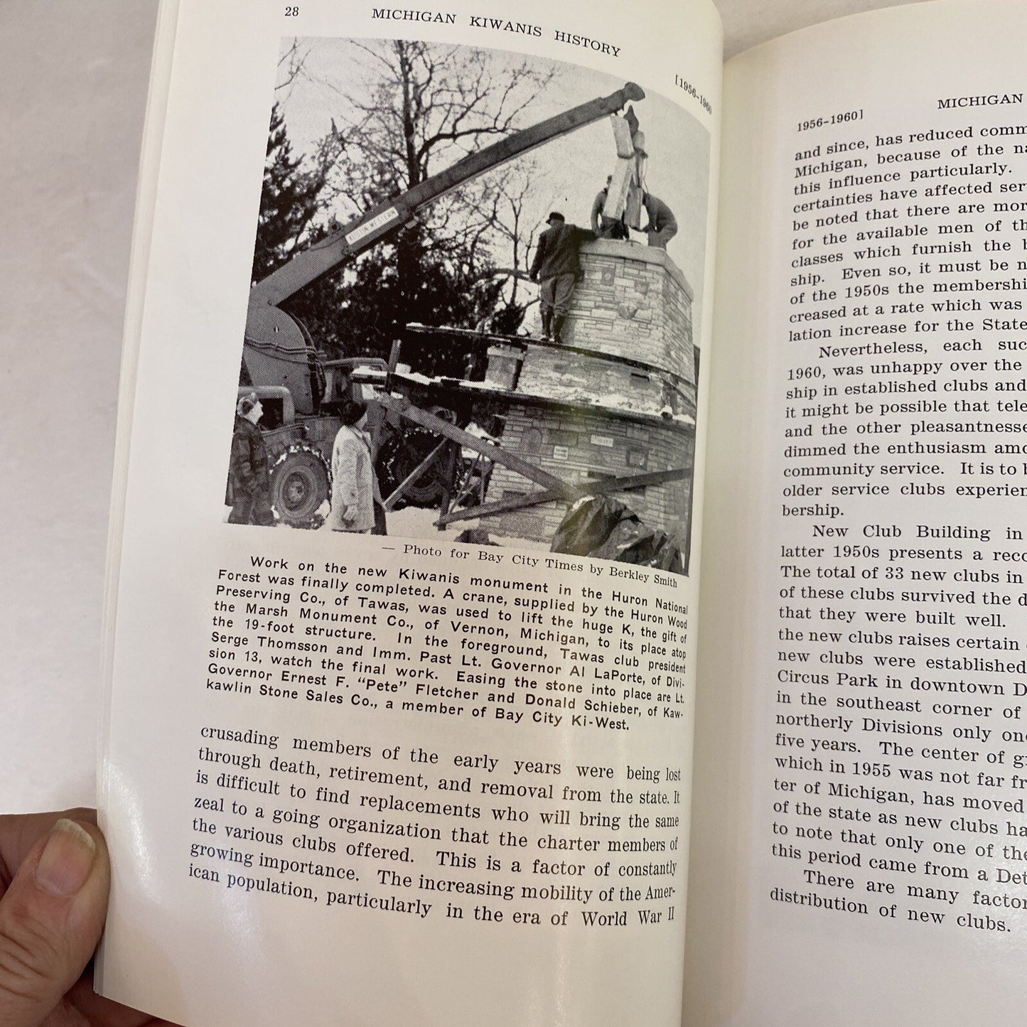 A History of Kiwanis in Michigan 1950-1960 (1964) by Richard Wysong