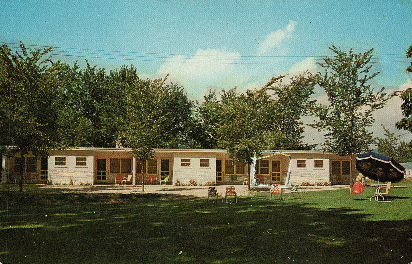 Bluff View Hotel Motel La Crosse Wisconsin WI Postcard