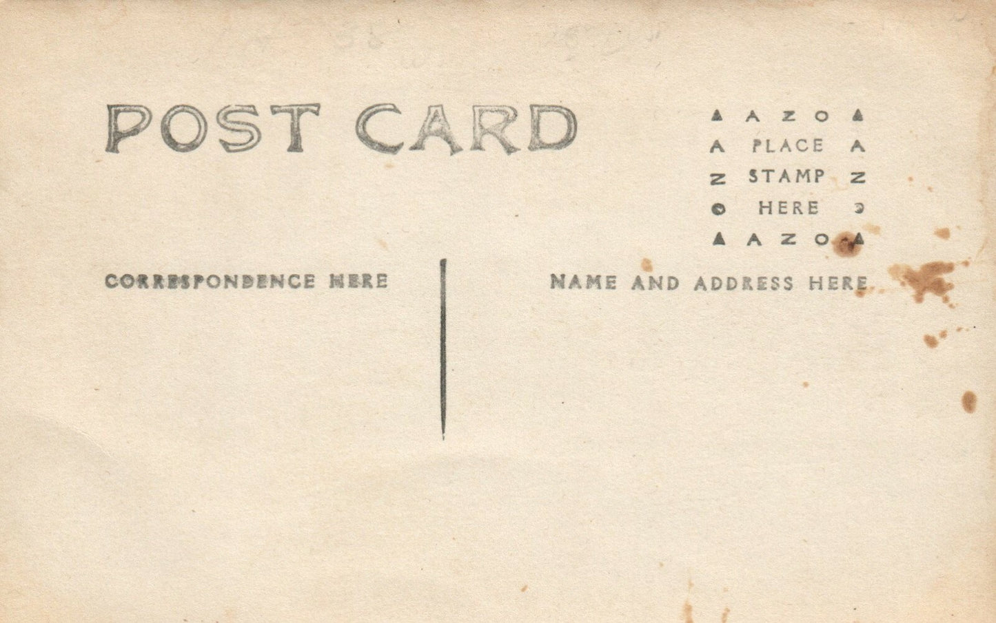 Real Photo First Street Sunfield Vintage Michigan MI Postcard