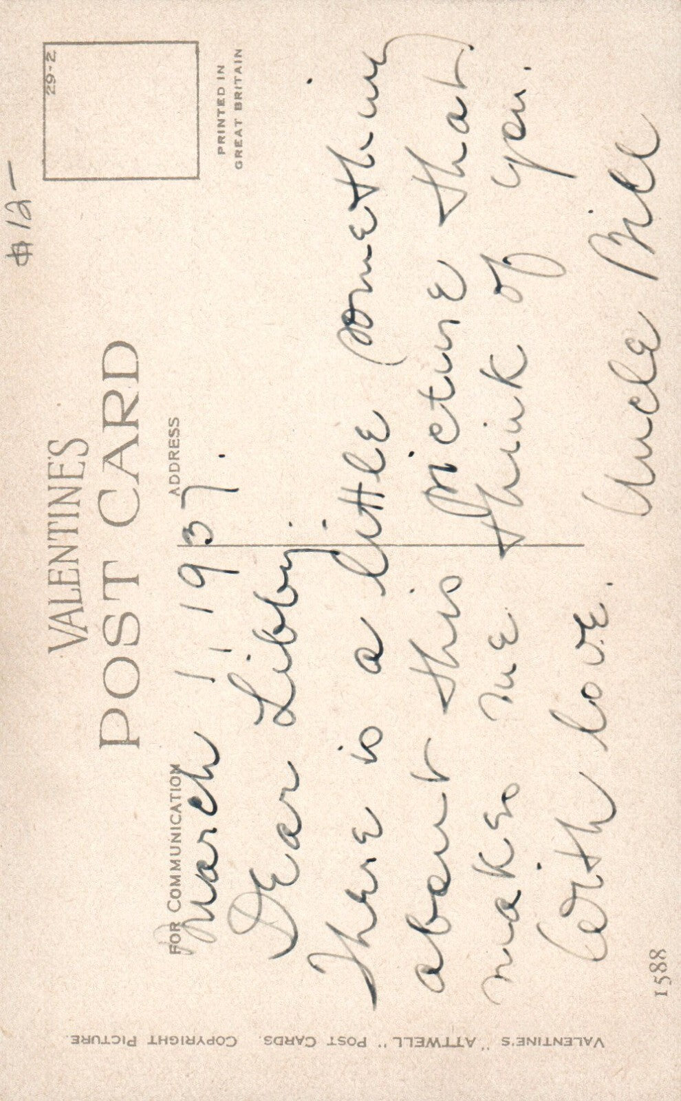 MLA Mabel Lucie Attwell Vintage Postcard Series 1588 Every Morning