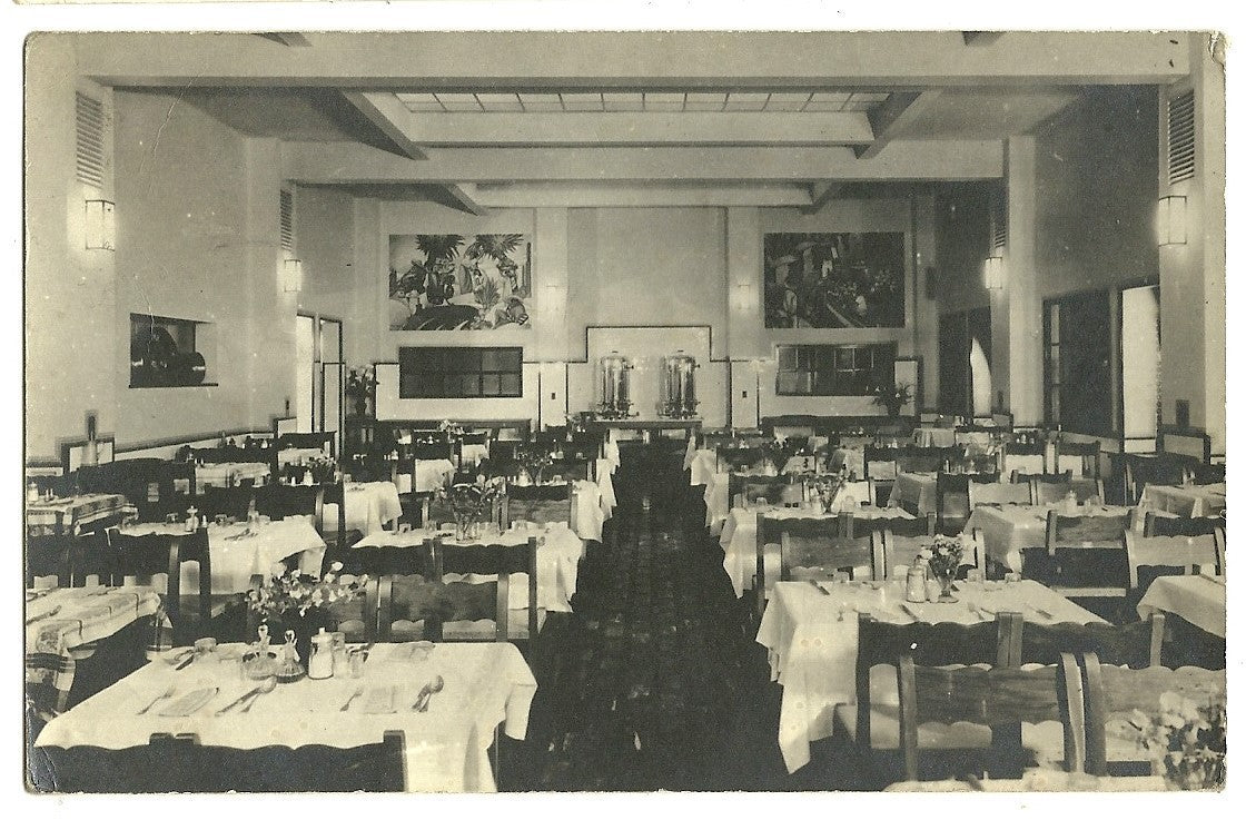 Interior Real Photo Interior Dining Hall Restaurant