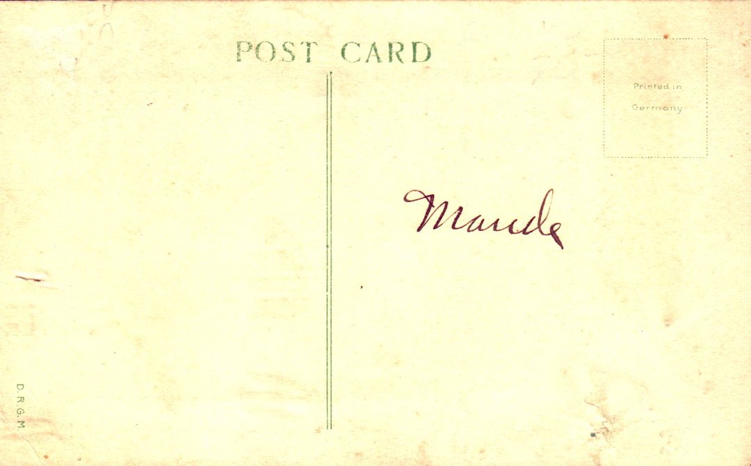 A Merry Christmas HTL Hold to the Light postcard