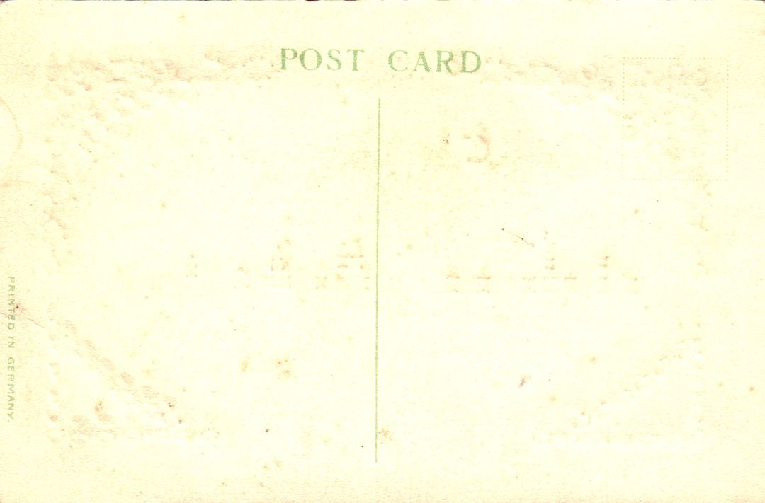A Happy Christmas to You HTL Hold to the Light postcard