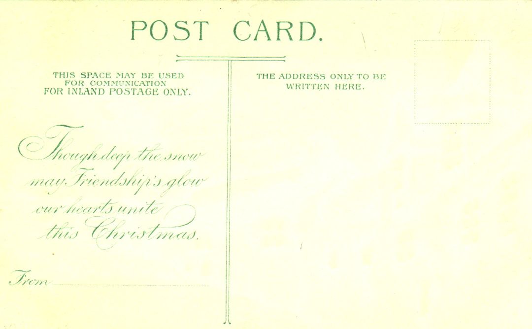 Houses On a Waters Edge HTL Hold to the Light postcard