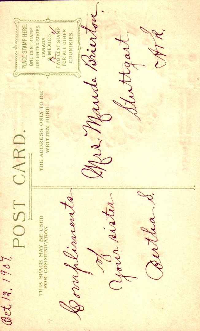 A Happy Easter HTL Hold to the Light postcard