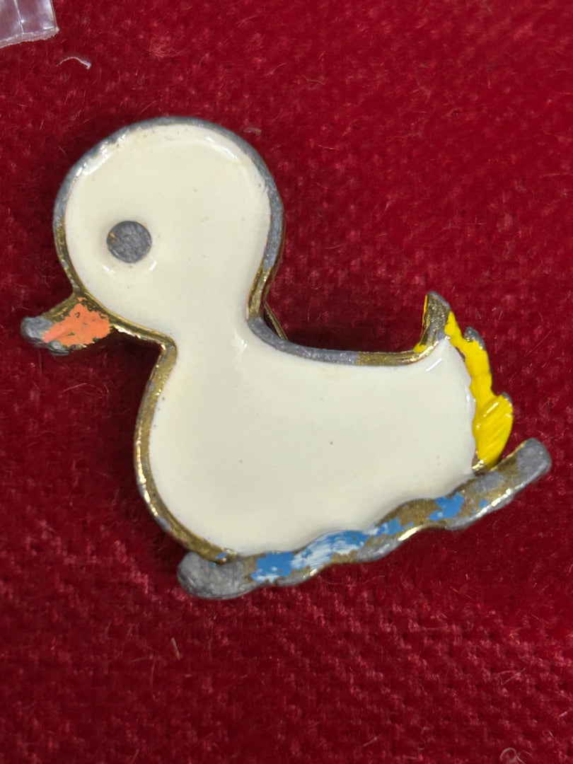 Beatrix Enamelware Duck Pin