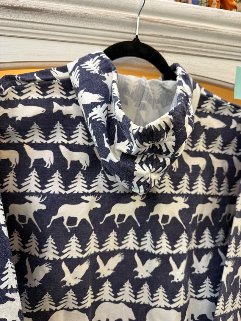 Vintage Michigan Rag Co Smock