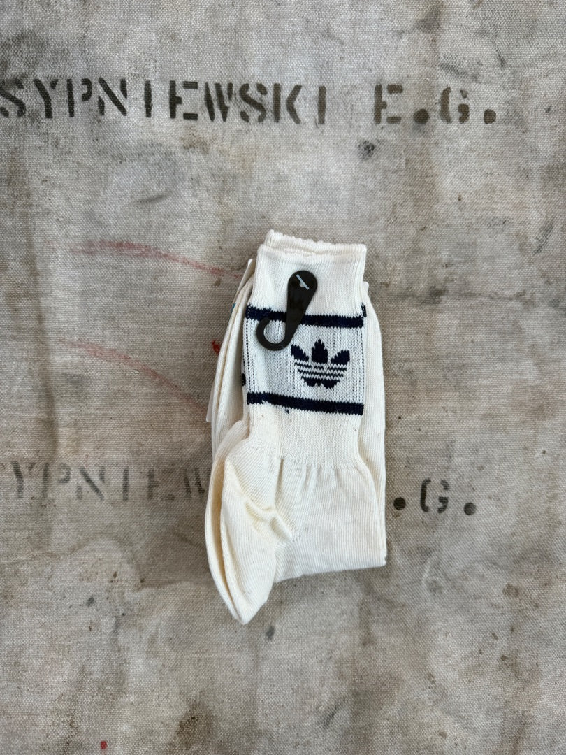Vintage 80s adidas socks