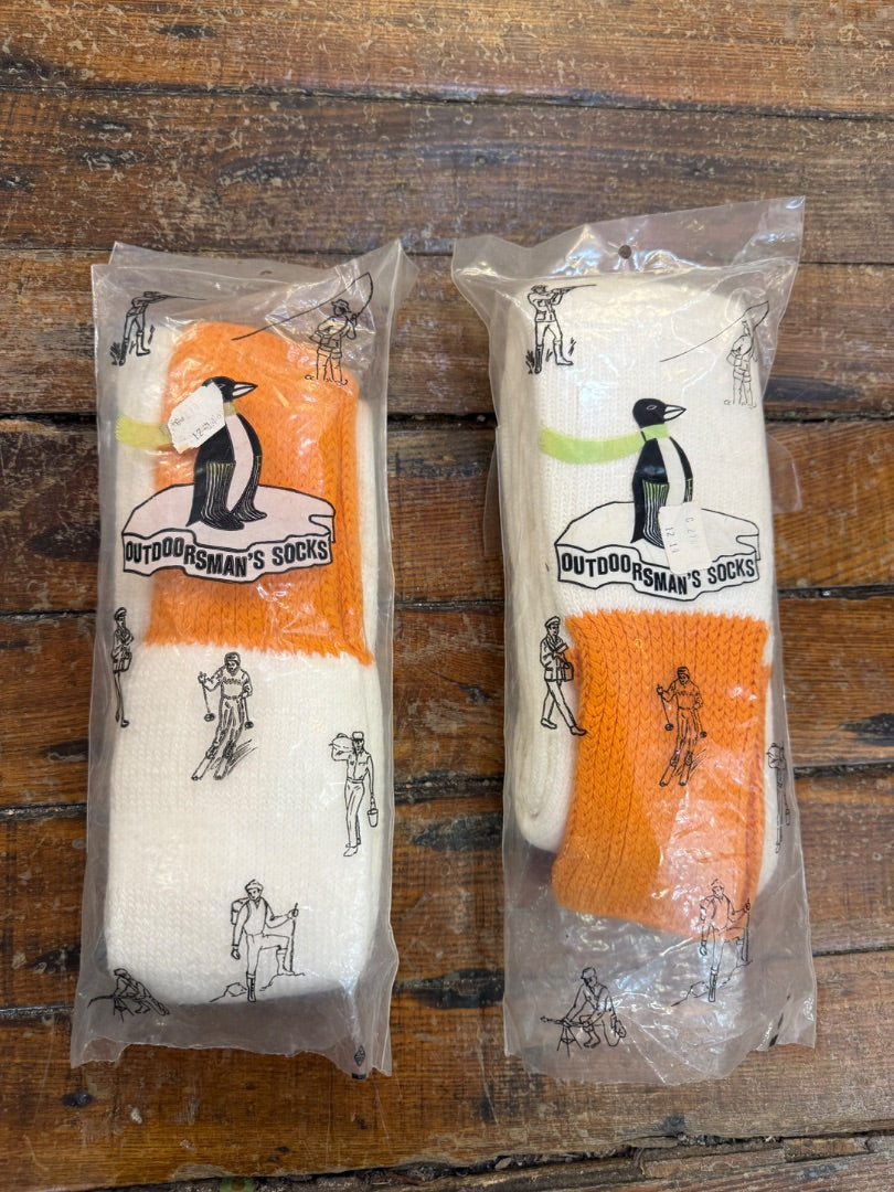 Vintage Hunting Socks 2 pair