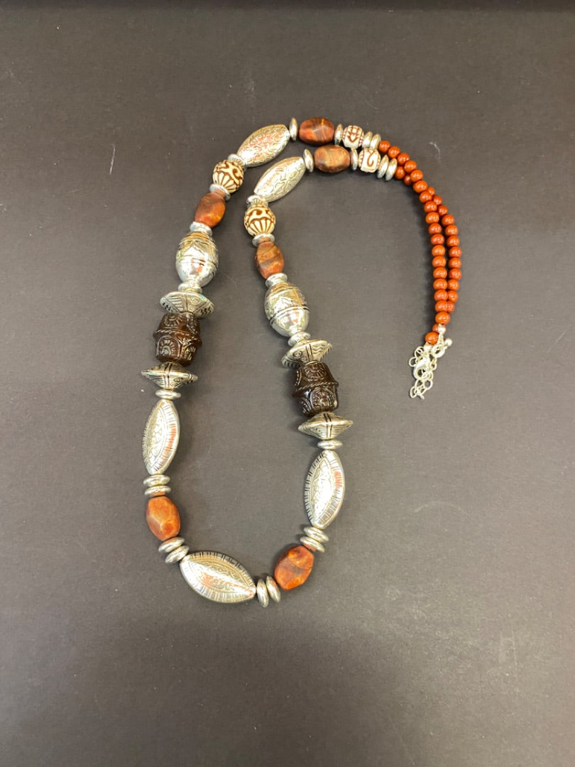 Chunky Brown Necklace