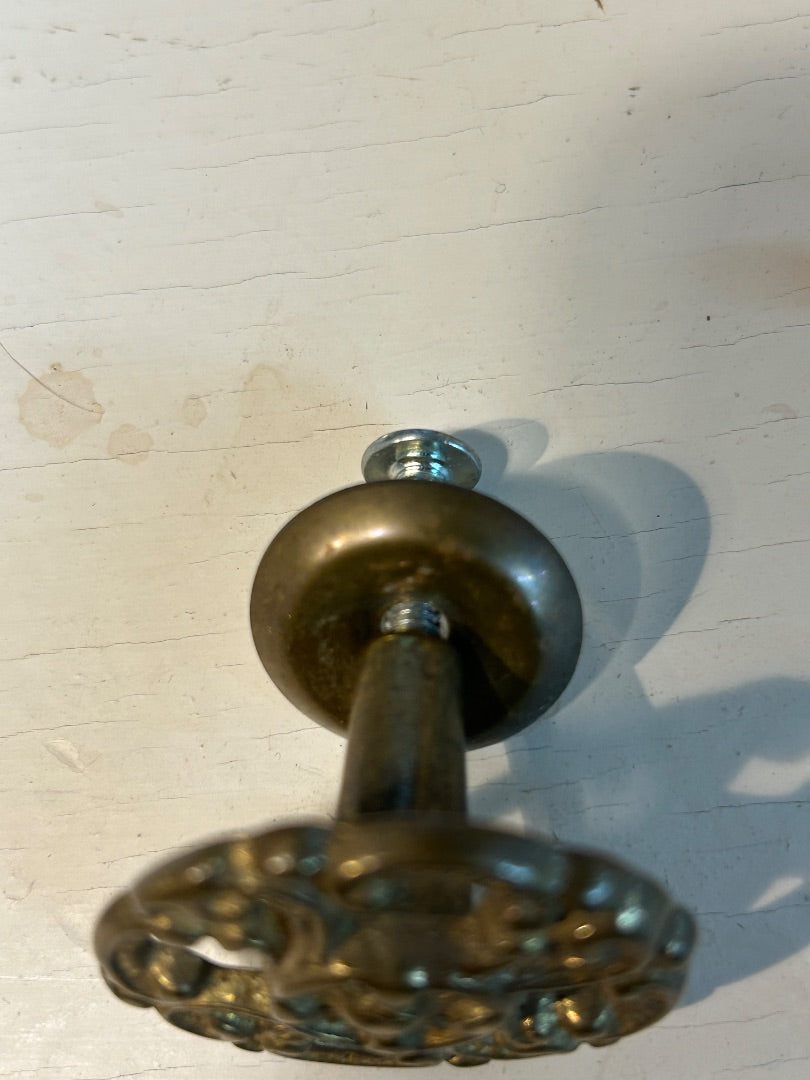 Brass furniture knob