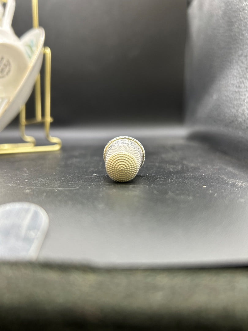 Silver thimble