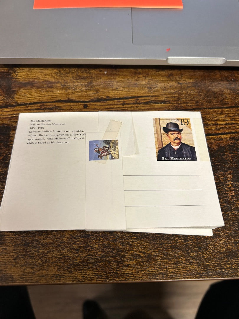 Legends of the west postcard bundle