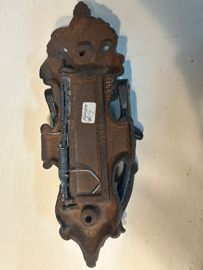 Kenrick Antique Door Knocker and Letter / Mail slot