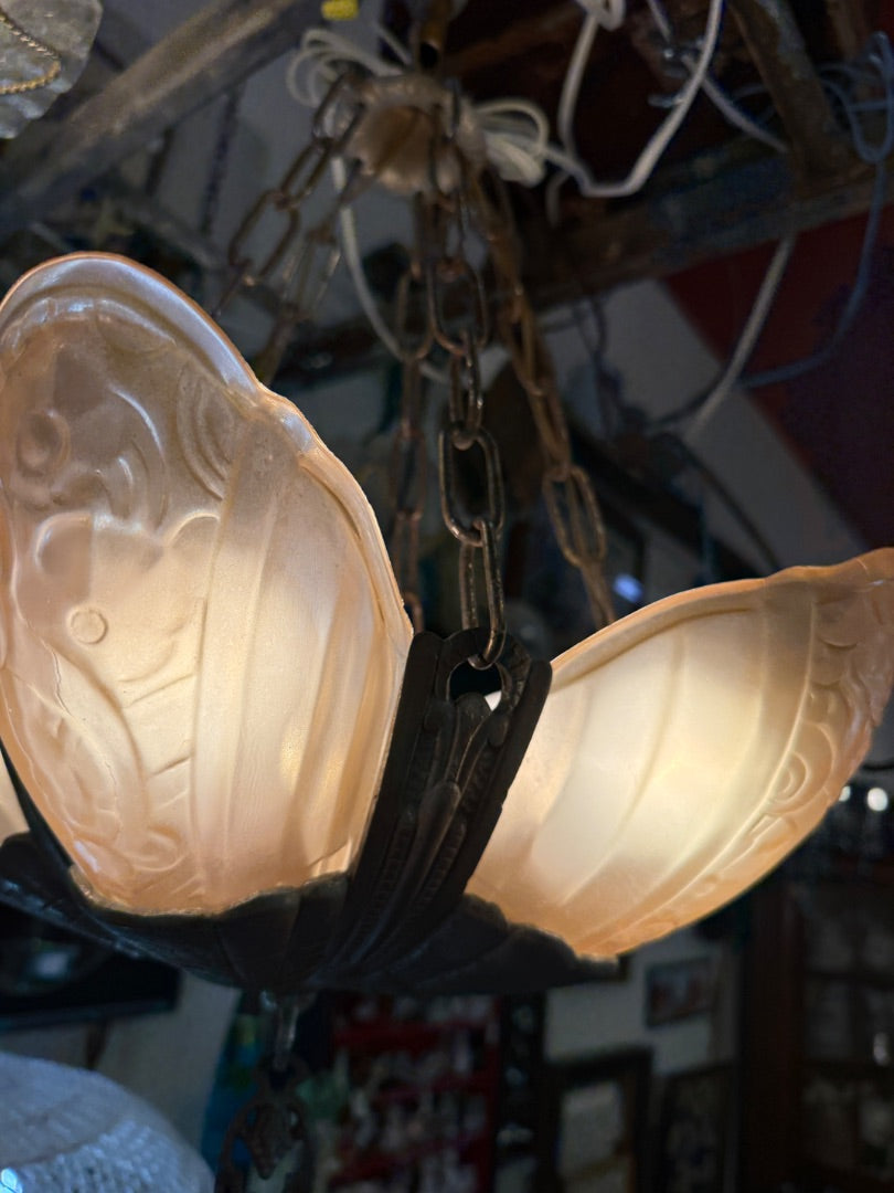 30s Art Deco Slip Shade