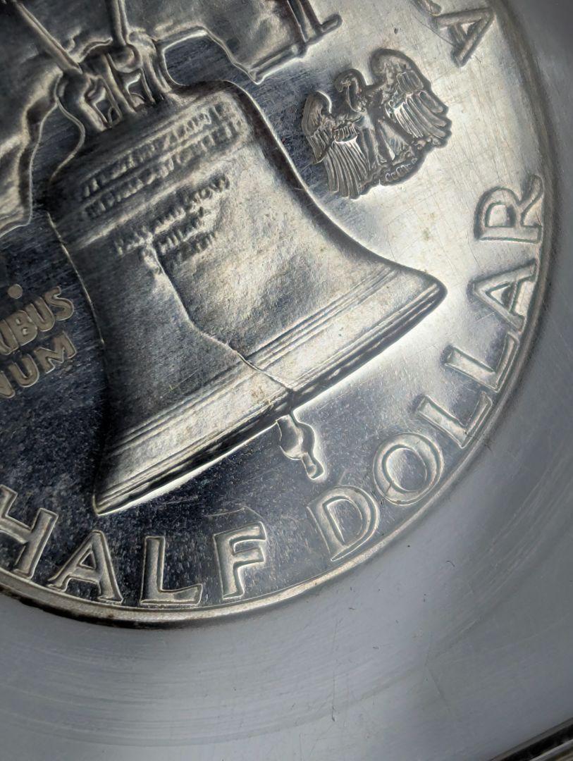 1957 Cameo Franklin Half Dollar