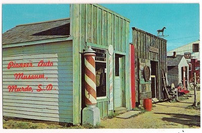 Pioneer Auto Museum Murdo Street View SD South Dakota Postcard