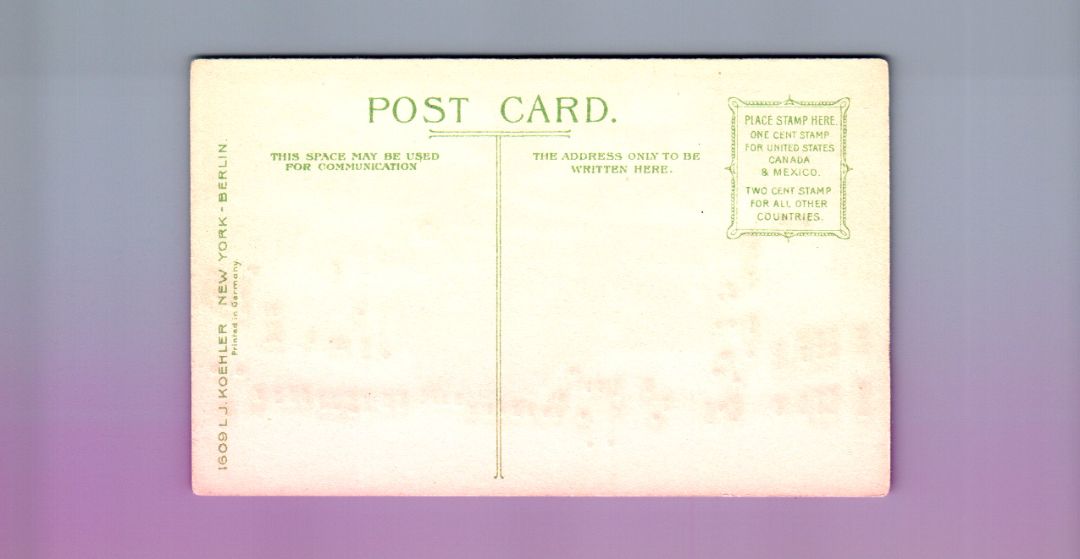 Surf Avenue, Coney Island, New York HTL Hold to the Light postcard