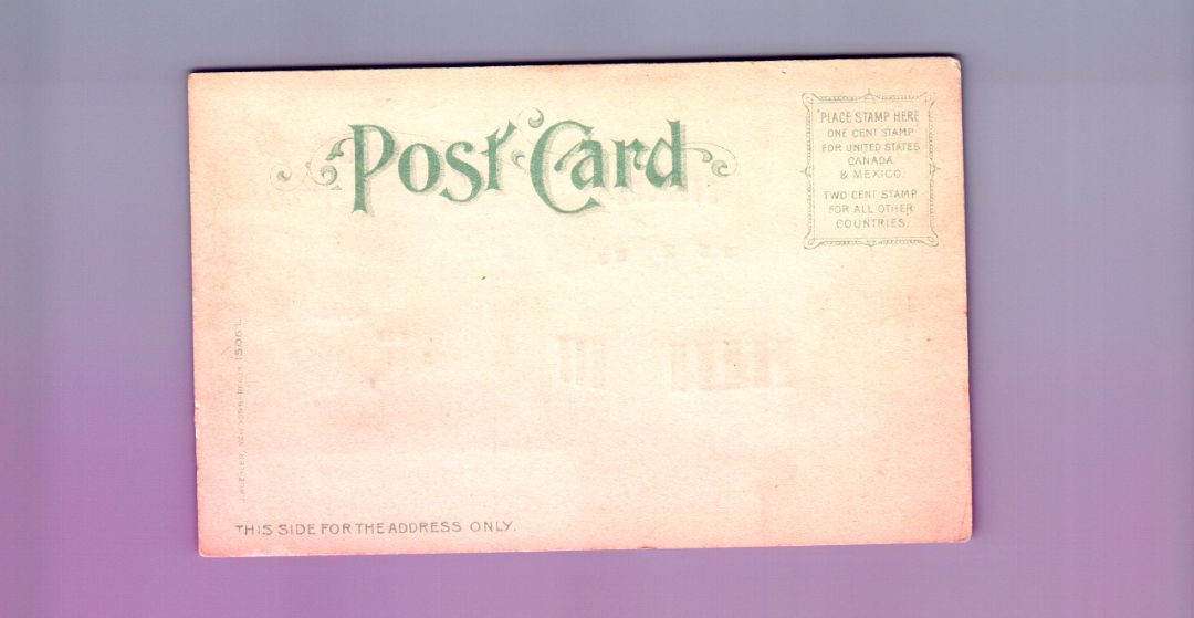Grant's Tomb, Riverside Drive, New York HTL Hold to the Light postcard