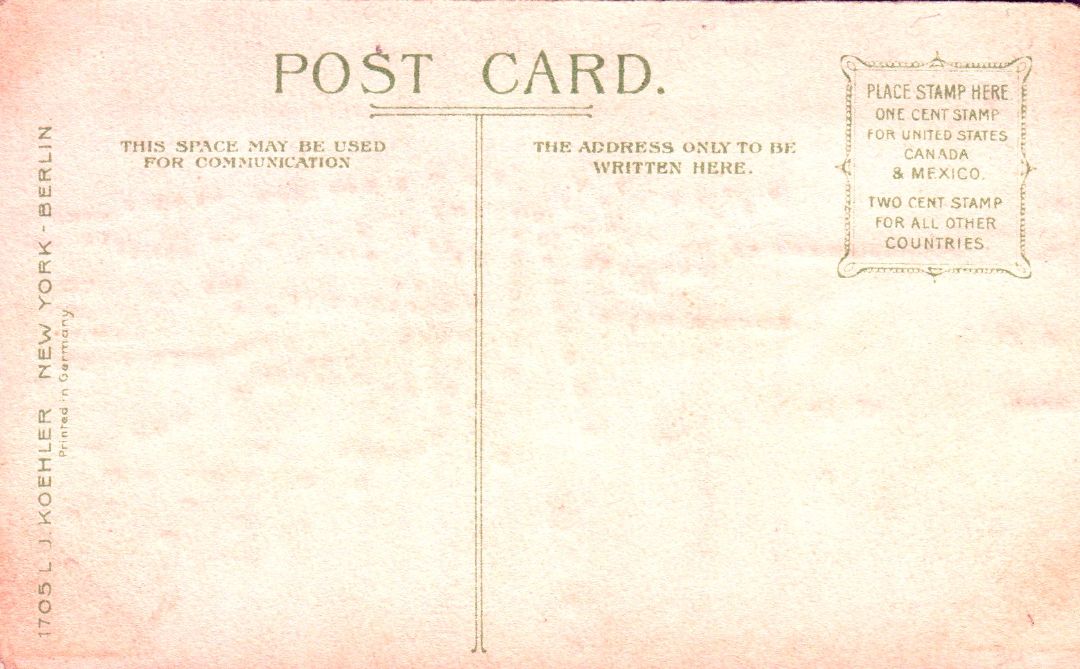 View From DOme Of Capitol Washington D.C. HTL Hold to the Light postcard