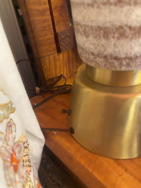 Rembrandt stripped Glaze 1960’s lamp