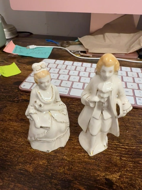 Vintage Edwardian Salt & pepper