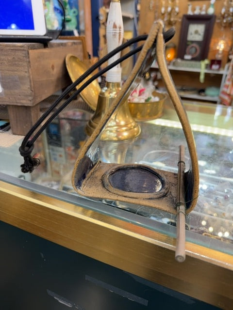 Pottery Tea lite / bird feeder