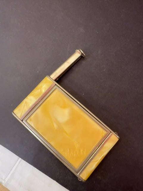 Vintage yellow compact