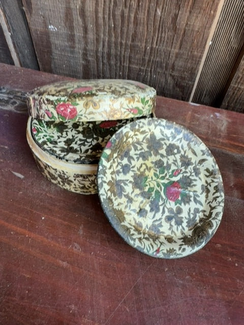Vtg paper mache coarster