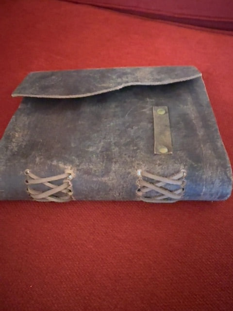Old leather journal