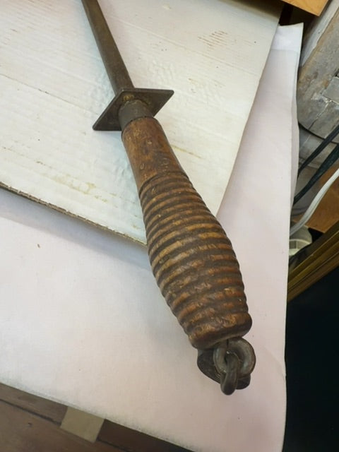 Sharpening steel honing tool