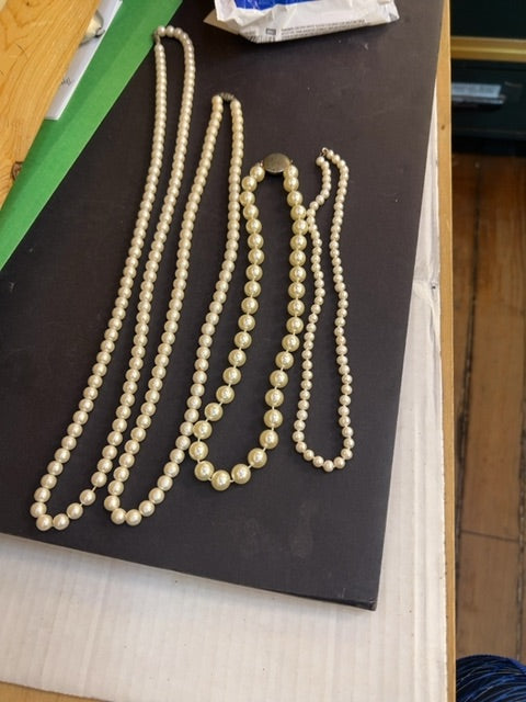 Faux Pearl Necklace