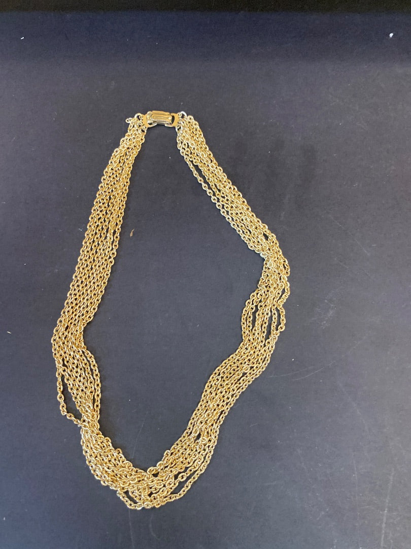 Multi chain necklace
