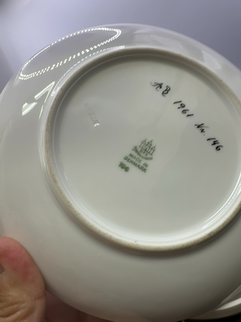 Denmark B & G sugar bowl